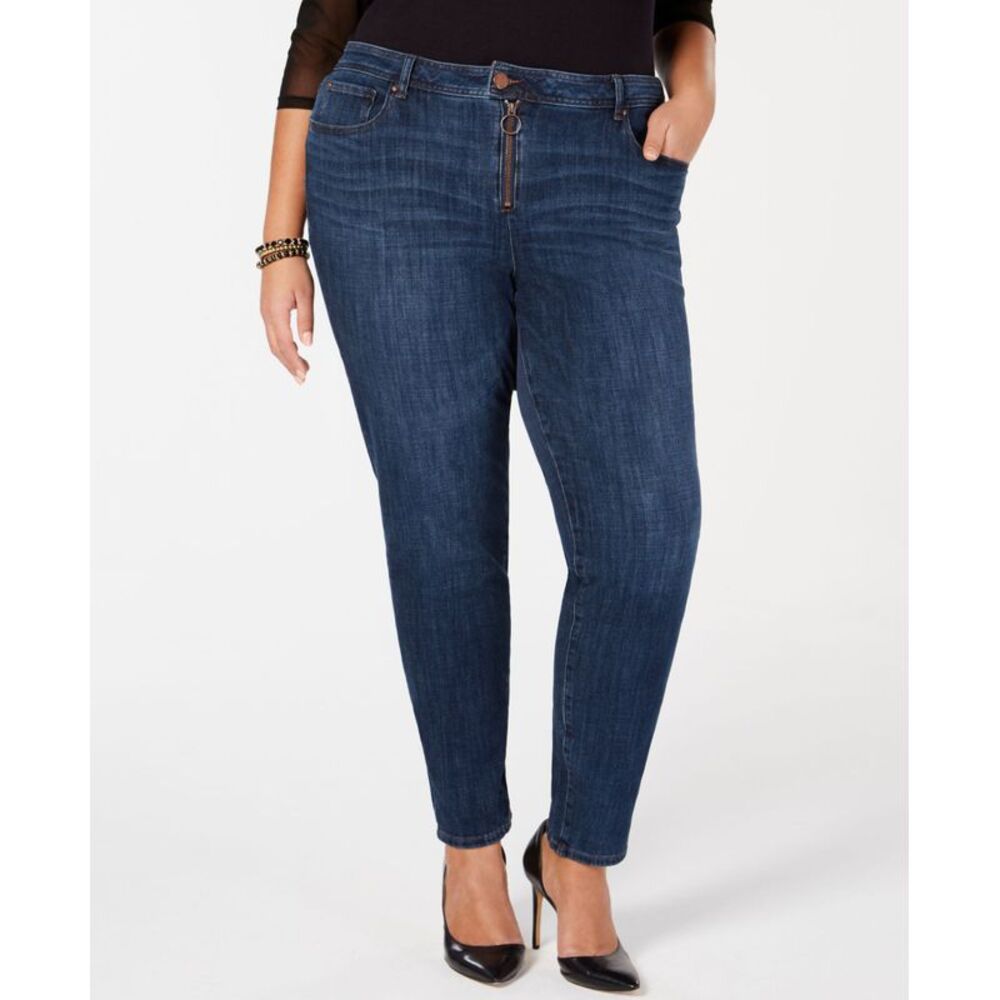 INC International Concepts Plus Size Incontour Skinny Jeans